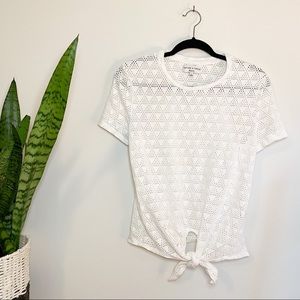 Madewell Texture & Thread Women’s White Top